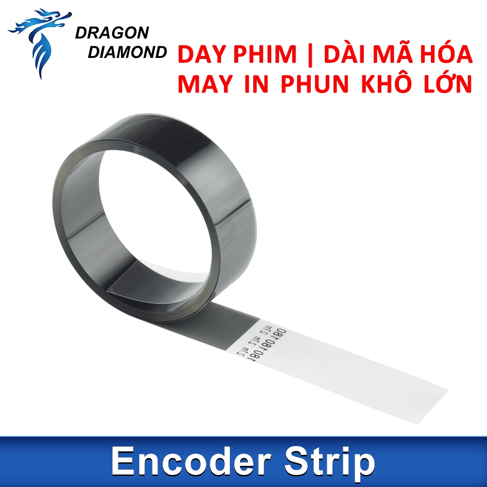 dây phim Máy in khổ lớn 180DPI/150DPI Bộ mã hóa Raster phim 4.5m/2.7m/3.6m/5m cho Folra infiniti allwin Dải mã hóa Máy in phun