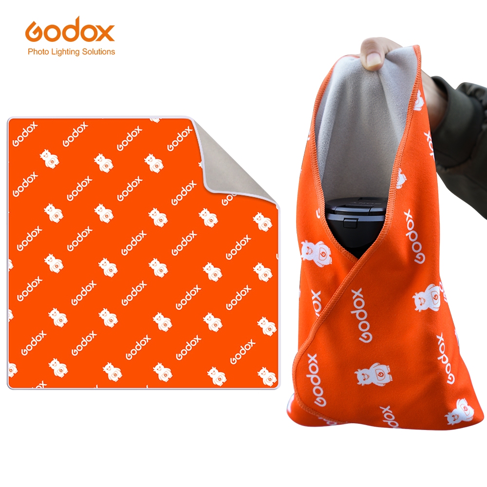 Godox GC01 Magic Wrap 45 * 45CM Vải dệt dày đặc để bảo vệ toàn diện, kết cấu mềm mại Sử dụng đa năng