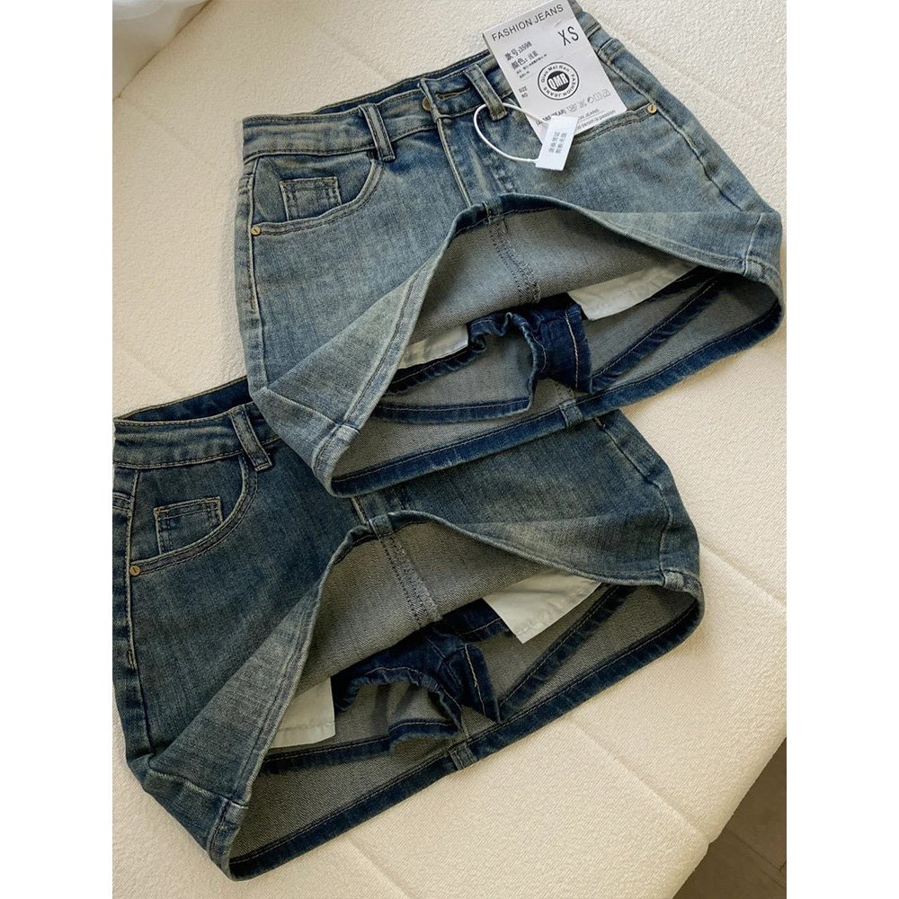 Váy ngắn form chữ A ôm body, thun co giãn