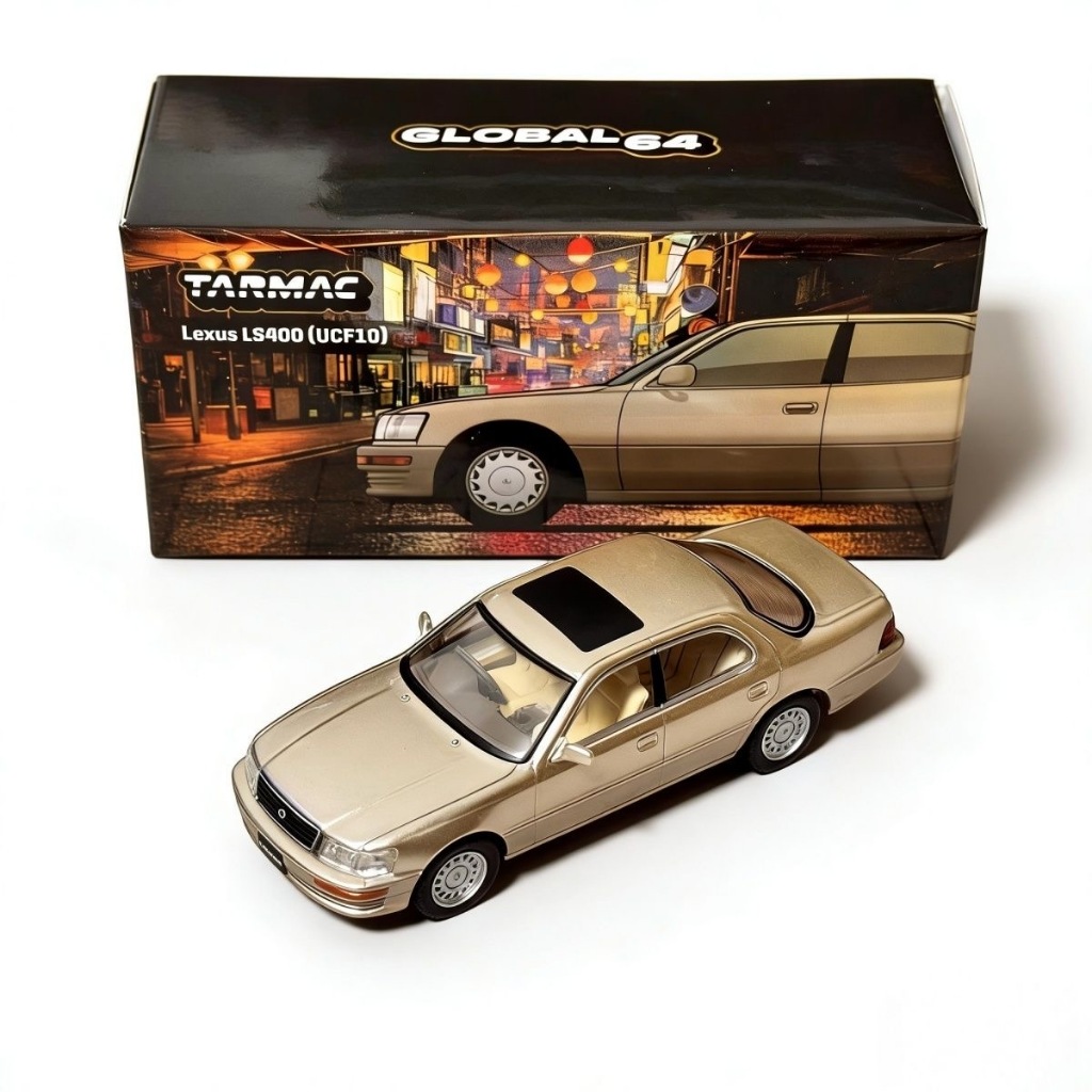 Tarmac Works TW 1: 64 Lexus LS400 UCF10 Cổ Điển Sang Trọng Cũ Xe Mô Phỏng Hợp Kim Xe Mô Hình Bộ Sưu 
