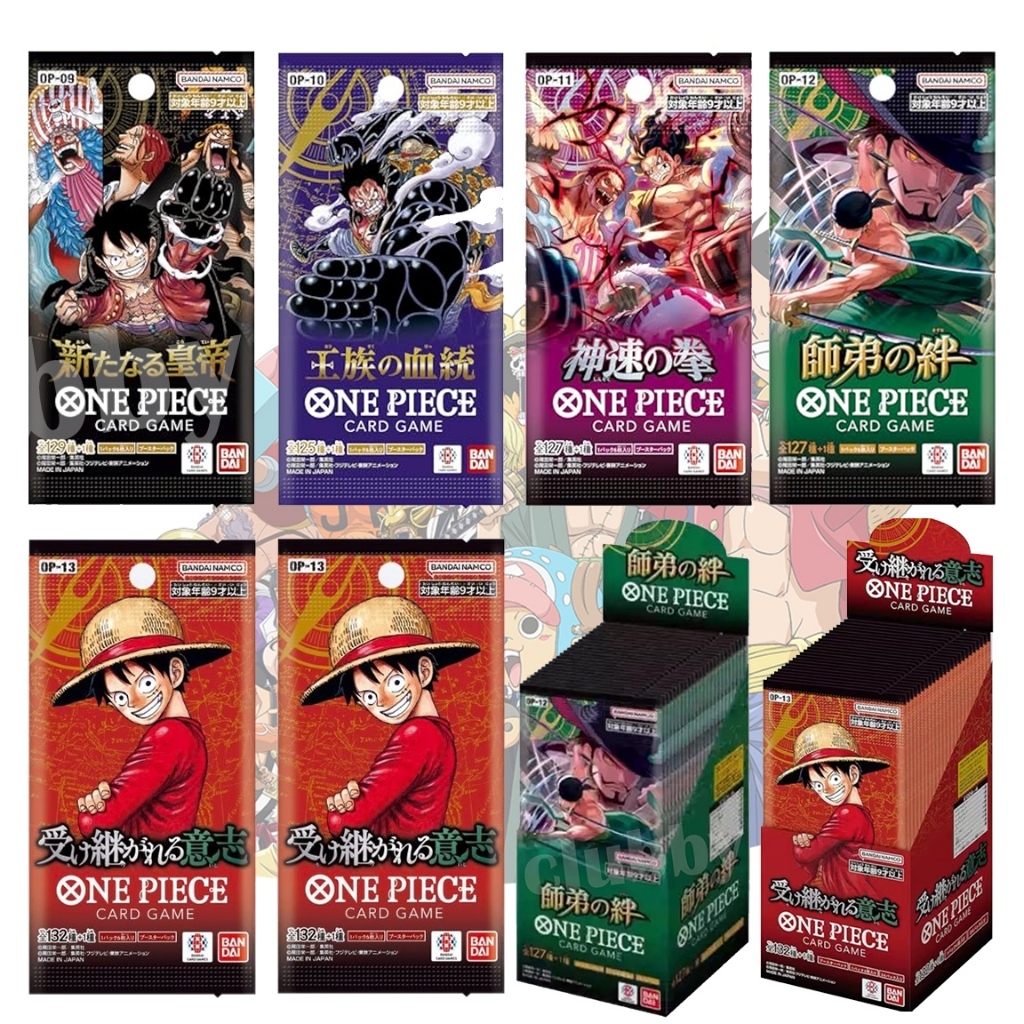 One Piece Card Bandai Thẻ bài OP9 OP10 OP11 OP12 OP13 Zoro Anime Booster Pack Gacha anime nhân phẩm