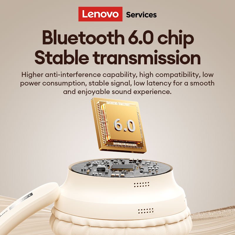 Lenovo LS108 Bluetooth Headhone HIFI Chất Lượng Âm Thanh ENC Giảm Tiếng Ồn Độ Nét Cao Đồng Bộ Hóa Âm Thanh-Visual Chống Mồ Hôi Và Thoải Mái Bluetooth 6.0 | BigBuy360 - bigbuy360.vn