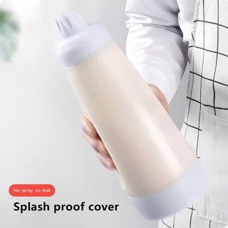 [LTIOMJ] Máy trộn chiến đấu chai Pancake có dây đánh bóng cho nhà hàng Nướng bánh Pancakes Cupcakes Muffins Crepes và hơn thế nữa [Hot]