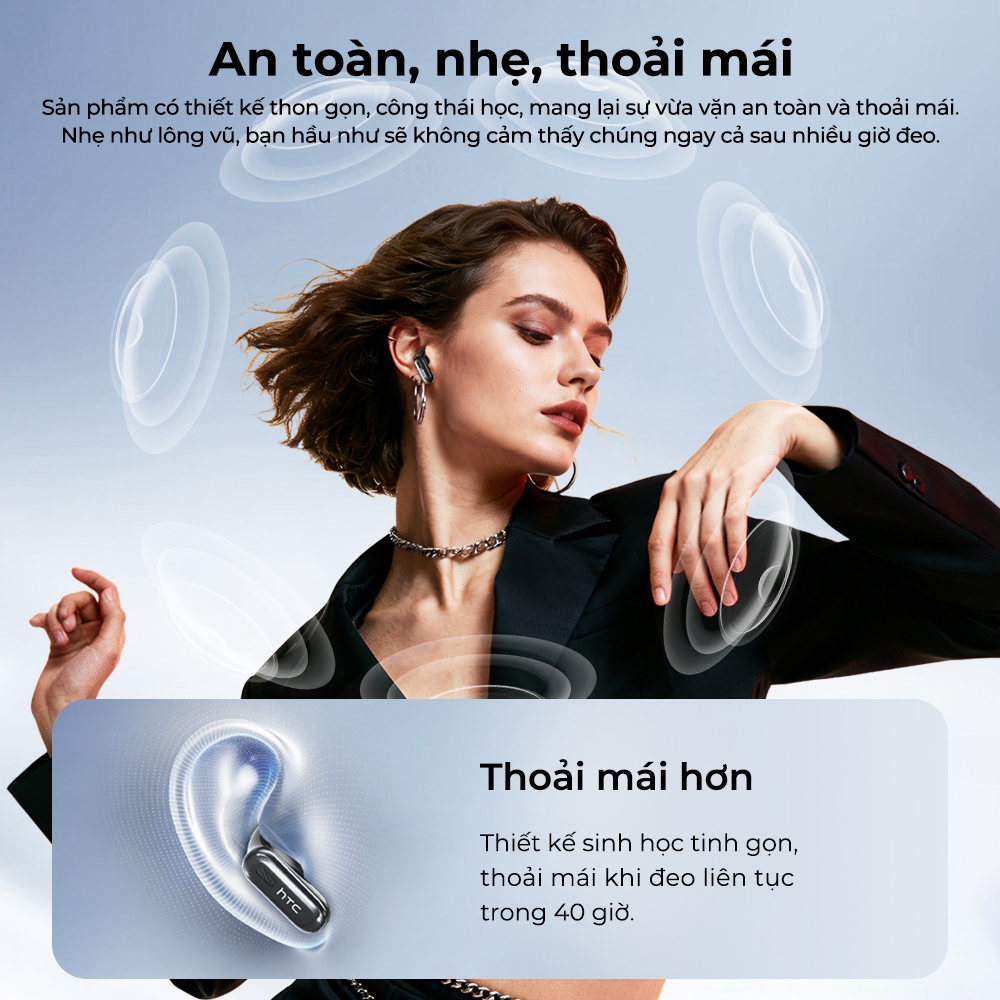 HTC NE68 Tai Nghe Phiên Dịch Dịch  Hỗ trợ dịch phụ đề video theo thời gian thực Thời Gian Thực 134 Ngôn Ngữ luetooth 6.0 Màn Hình Cảm Ứng LED  Âm HiFi Loa 10mm Tai nghe nhét tai cho IOS / Android / PC | BigBuy360 - bigbuy360.vn