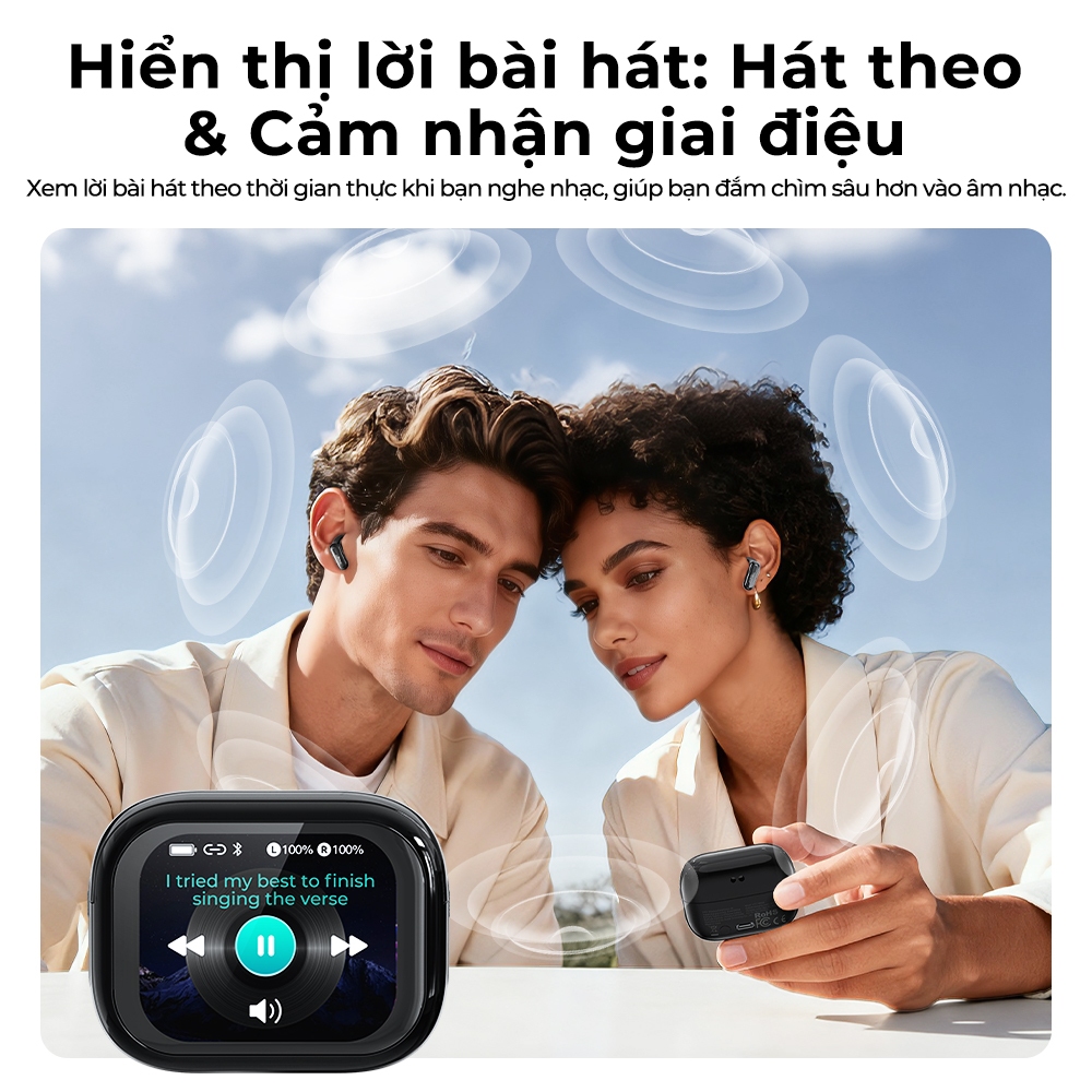 HTC NE68 Tai Nghe Phiên Dịch Dịch  Hỗ trợ dịch phụ đề video theo thời gian thực Thời Gian Thực 134 Ngôn Ngữ luetooth 6.0 Màn Hình Cảm Ứng LED  Âm HiFi Loa 10mm Tai nghe nhét tai cho IOS / Android / PC | BigBuy360 - bigbuy360.vn