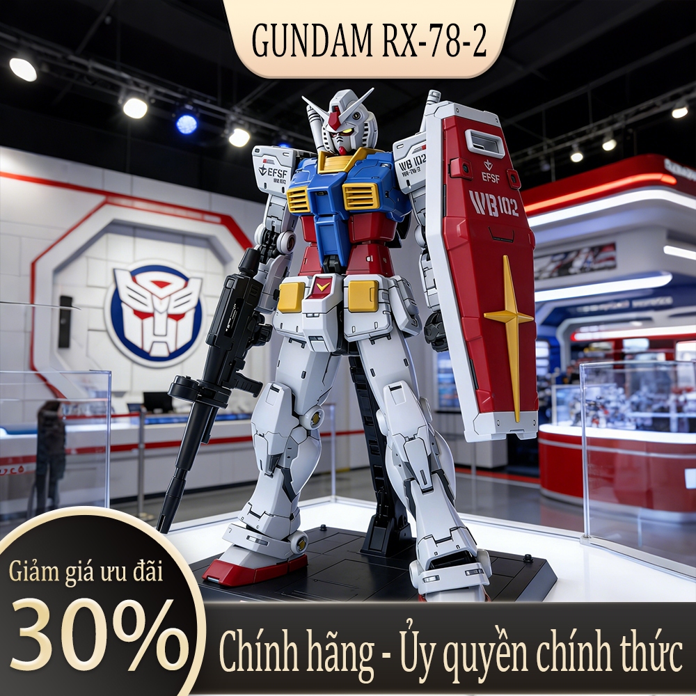 Bộ mô hình RG RX-78-2 2.0 GUNDAM Changlong - Đồ chơi Mecha lắp ráp bằng nhựa tỷ lệ 1 / 144