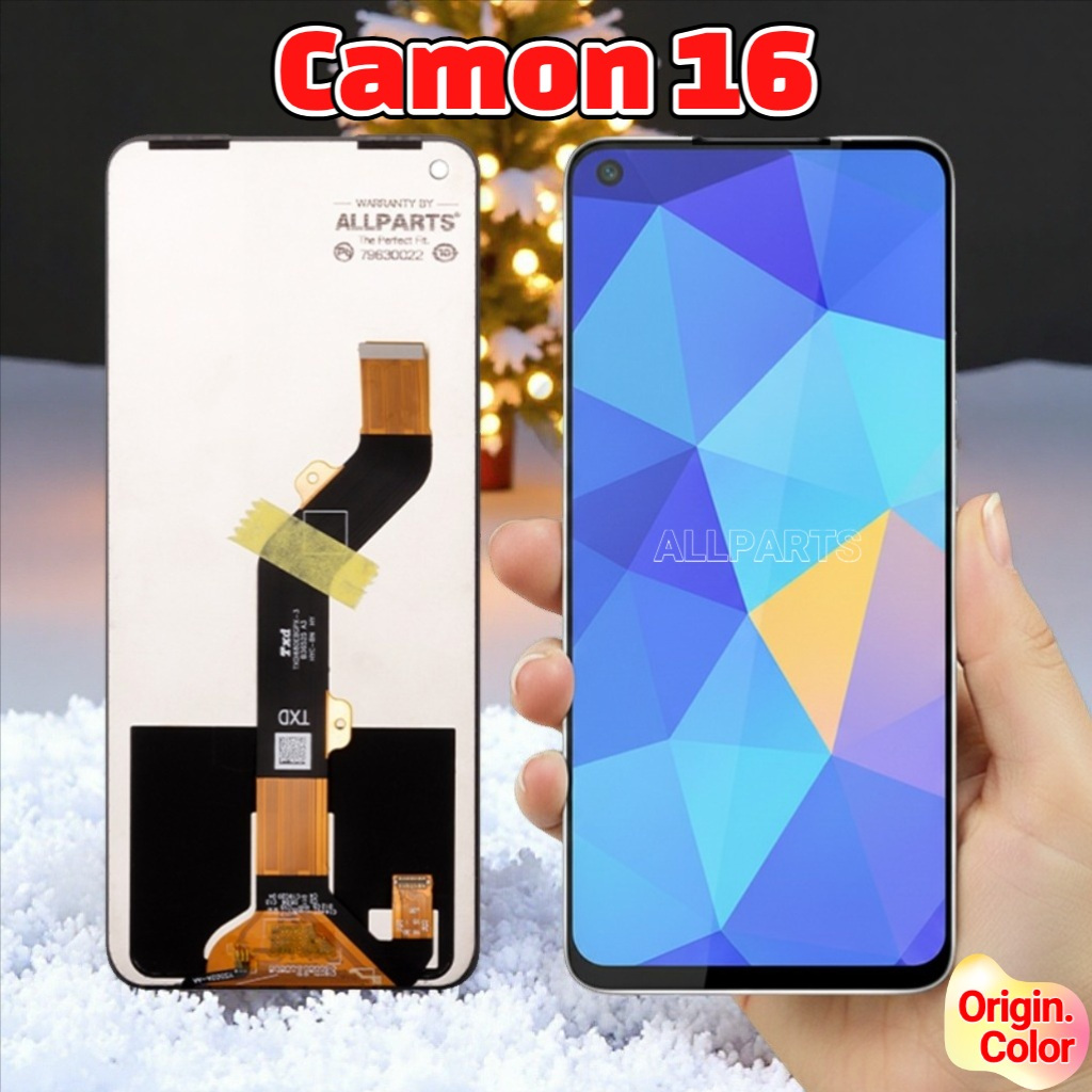 ALLPARTS Màn Hình Cảm Ứng Lcd Thay Thế Cho Tecno Camon 16 Ce7 Ce7j