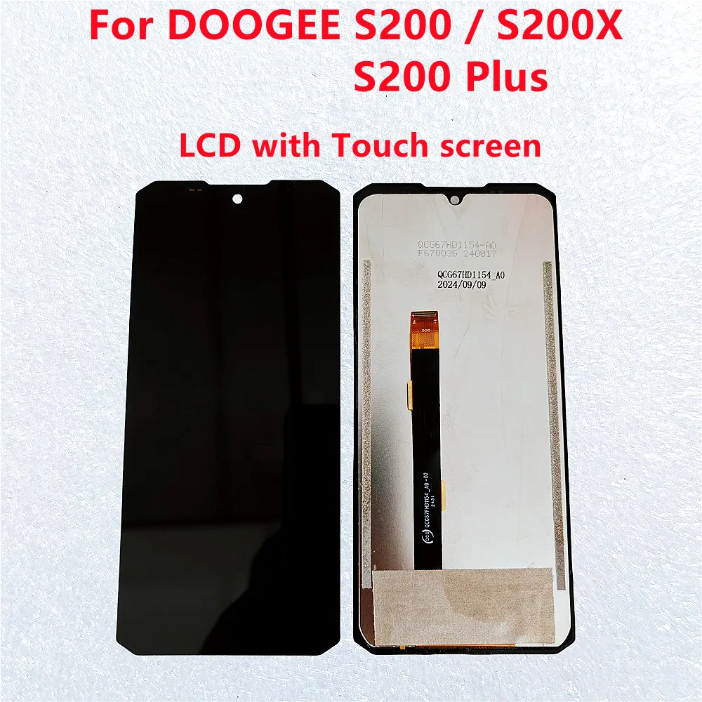 Chính Hãng Cho DOOGEE S200 LCD Với Bộ Số Hóa Màn Hình Cảm Ứng Thay Thế DOOGEE S200X S200 Plus Màn Hì