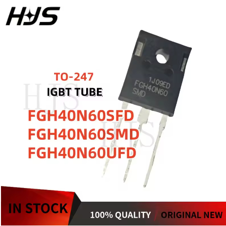5 Chiếc FGH40N60SFD FGH40N60SMD FGH40N60UFD FGH40N60 TO-247 Ống IGBT Thương Hiệu Mới Còn Hàng