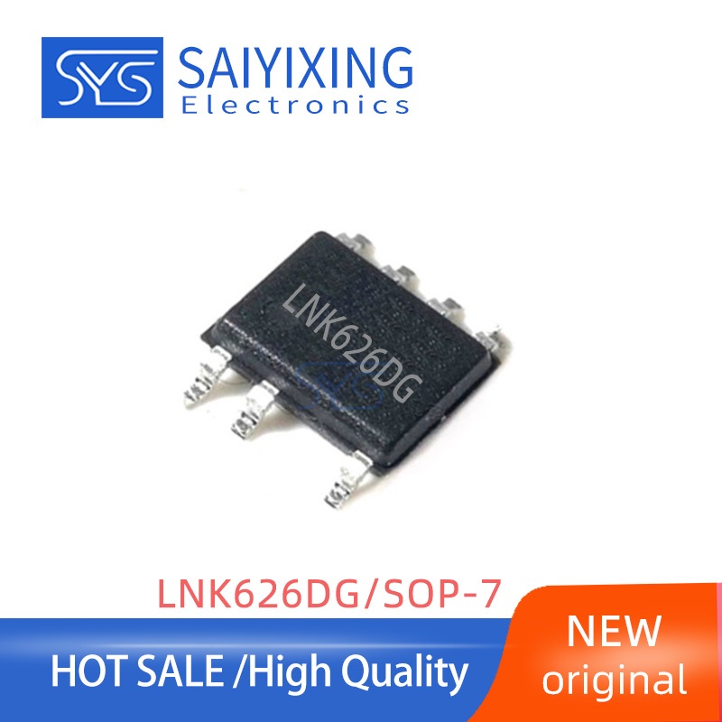 5 Chiếc Chính Hãng Mới LNK626DG Bao Bì SOIC-7 AC-DC Bộ Điều Khiển Và Bộ Điều Chỉnh Điện Áp LNK626DG-