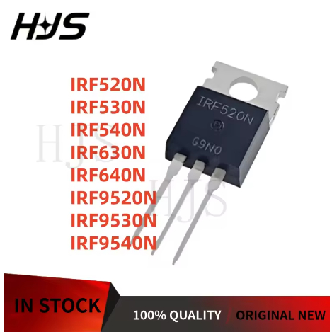 5 Chiếc IRF630N IRF540N IRF530N IRF9540N IRF9520N IRF640N IRF9530N IRF520N TO-220 MOSFET Ống 1 bán b