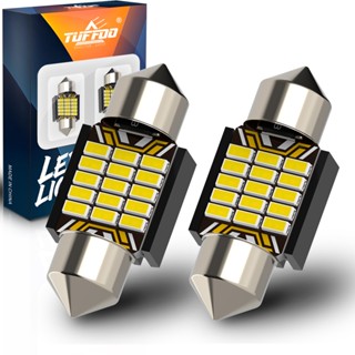  TUFFOO 1 Cặp 28MM   31MM Festoon C5W   C10W Bóng Đèn LED Cho Đèn Nội Thất Ô Tô   Đèn Biển Số   Đèn Mái Vòm   Đèn Thân Cây - Trắng 6000K 