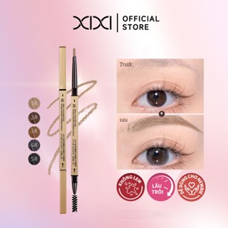 Xixi Chì Kẻ Mày Siêu Mảnh Lên Màu Đều Tự Nhiên Chống Mồ Hôi Chống Nhòe Lâu Trôi Bền Màu D235A