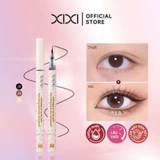  Xixi Bút Kẻ Mắt & Chân Mày 2in1 Đầu Siêu Mảnh 0.001mm Không Trôi Dễ Dùng Giá Rẻ D677 