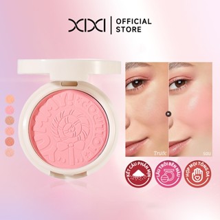  Xixi Phấn Má Hồng Ngọt Ngào Màu Sắc Tự Nhiên Làm Sáng Da Phấn Mịn Trang Điểm Hàng Ngày D764 
