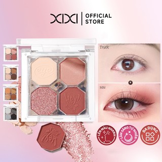 Xixi Phấn Mắt 4 Màu – Tạo Độ Bóng, Màu Sắc Tự Nhiên, Lâu Trôi, Makeup Hàn Quốc & Smokey D775