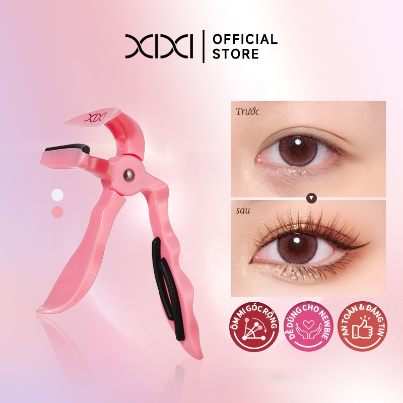 xixi Dụng Cụ Uốn Mi Xoăn Góc Rộng Uốn Tự Nhiên Dễ Dùng Cho Người Mới Nhỏ Gọn Giá Tốt Sinh Viên GJ174