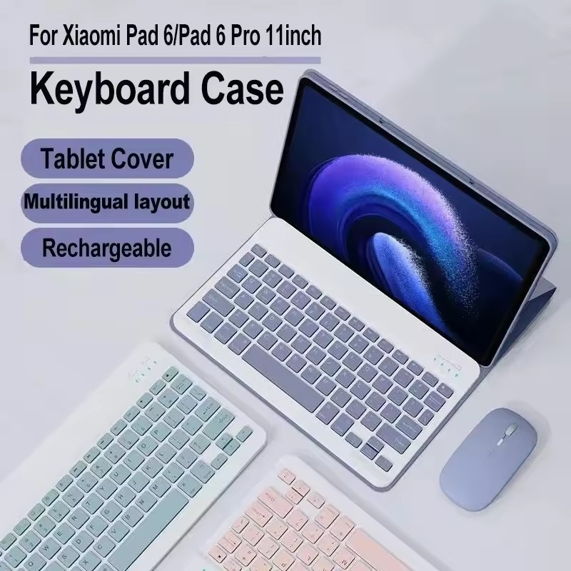 Ốp Bàn Phím Cho Xiaomi Pad 7 / 8 Pro 11.2 "RedMi Pad SE 11 Pro 12.1 '' POCO Pad Mi Pad 6 5 Pro Vỏ Bà