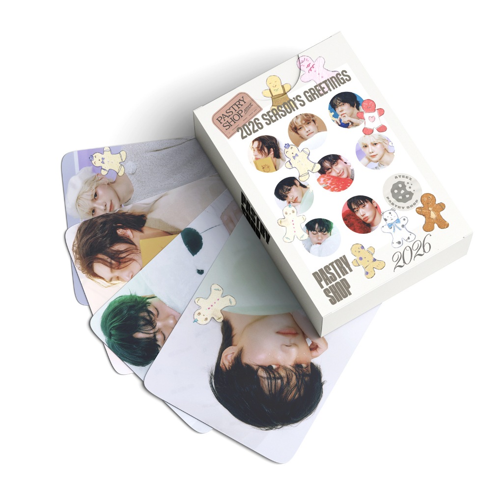 KPOP 55 Cái / hộp ATEEZ Photocards 2026 CẢM HỨNG KPOP LOMO Card Collection Card