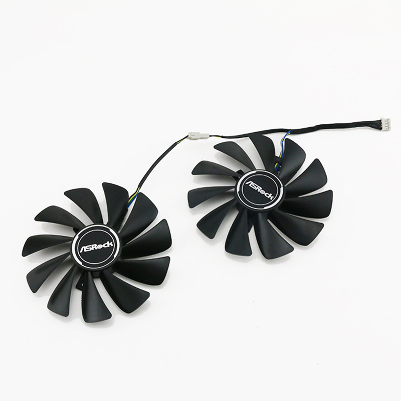 Bộ làm mát GPU 95MM 4PIN CF1010U12S FDC10U12S-C cho Card đồ họa Asrock Radeon Rx 5700 5700xt Challen