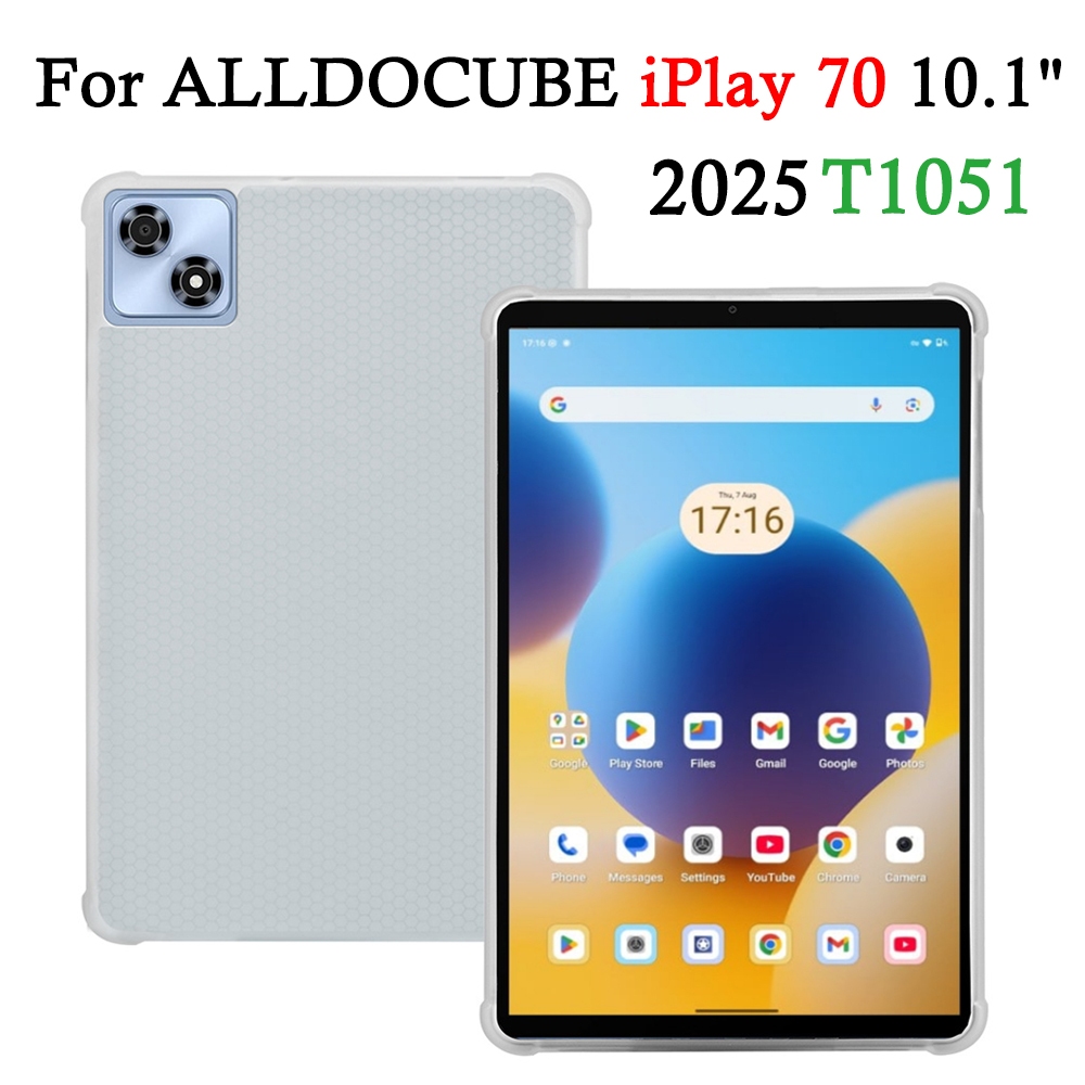 Dành Cho ALLDOCUBE iPlay 70 10.1 "2025 T1051 TPU Mềm Mờ Mỏng Chống Sốc iPlay70 Vỏ Máy Tính Bảng