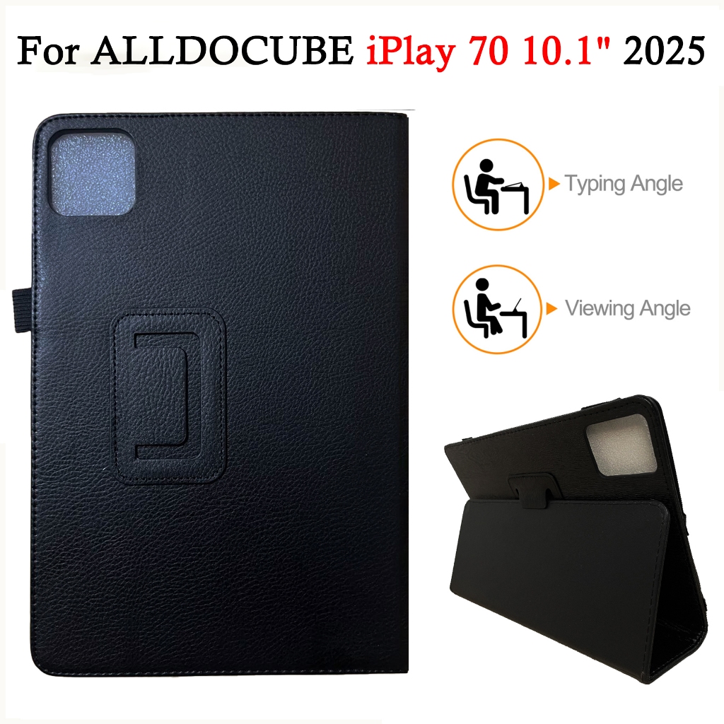 Dành Cho ALLDOCUBE iPlay 70 2025 10.1 "Vỏ Da Cao Cấp Thời Trang iPlay70 T1051 Vỏ Máy Tính Bảng Chống