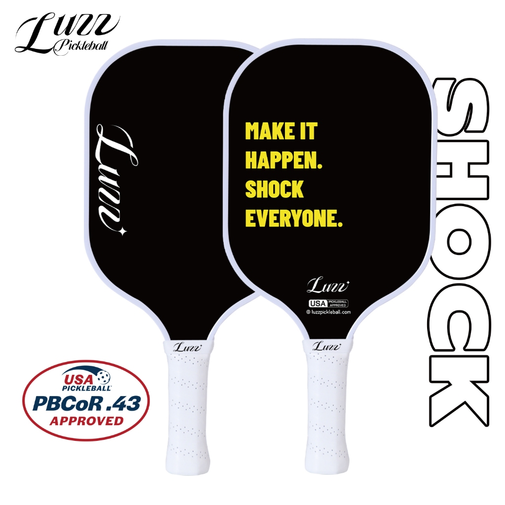 LUZZ Vợt Pickleball Shock T700 Sợi Carbon (16mm)