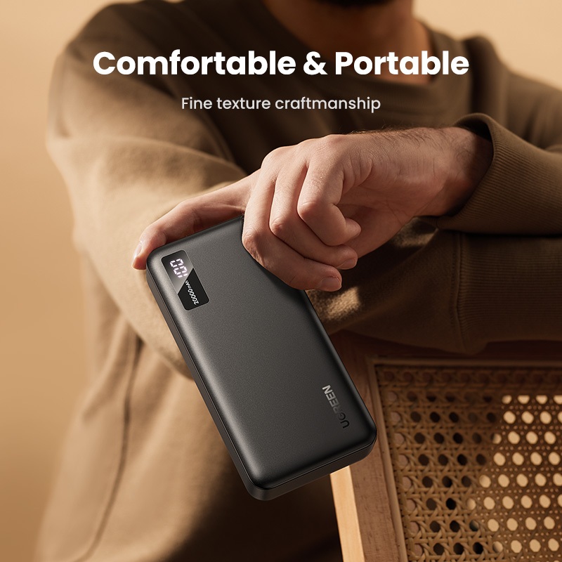 [CCC Certified]Sạc dự phòng UGREEN 20000mAh 20W 3 cổng, 10000mAh 2 cổng, sạc nhanh SCP22.5W tối đa, tương thích với | BigBuy360 - bigbuy360.vn