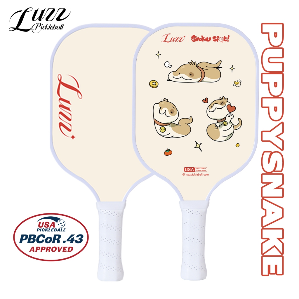 Luzz Pickleball Paddle Snake Spot T700 Carbon Fiber (16mm)