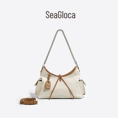 SeaGloca Túi Tote cổ điển Swoon-Saffiano da đeo chéo với chi tiết chữ X cho phụ nữ 55