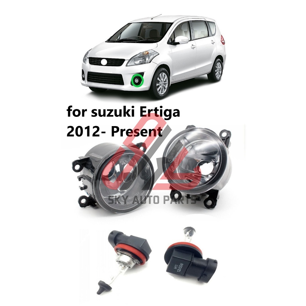 (trái và phải) Đèn sương mù đèn cản trước cho suzuki Ertiga 2012 2013 2014 2015 2016 2017 2018 2019 