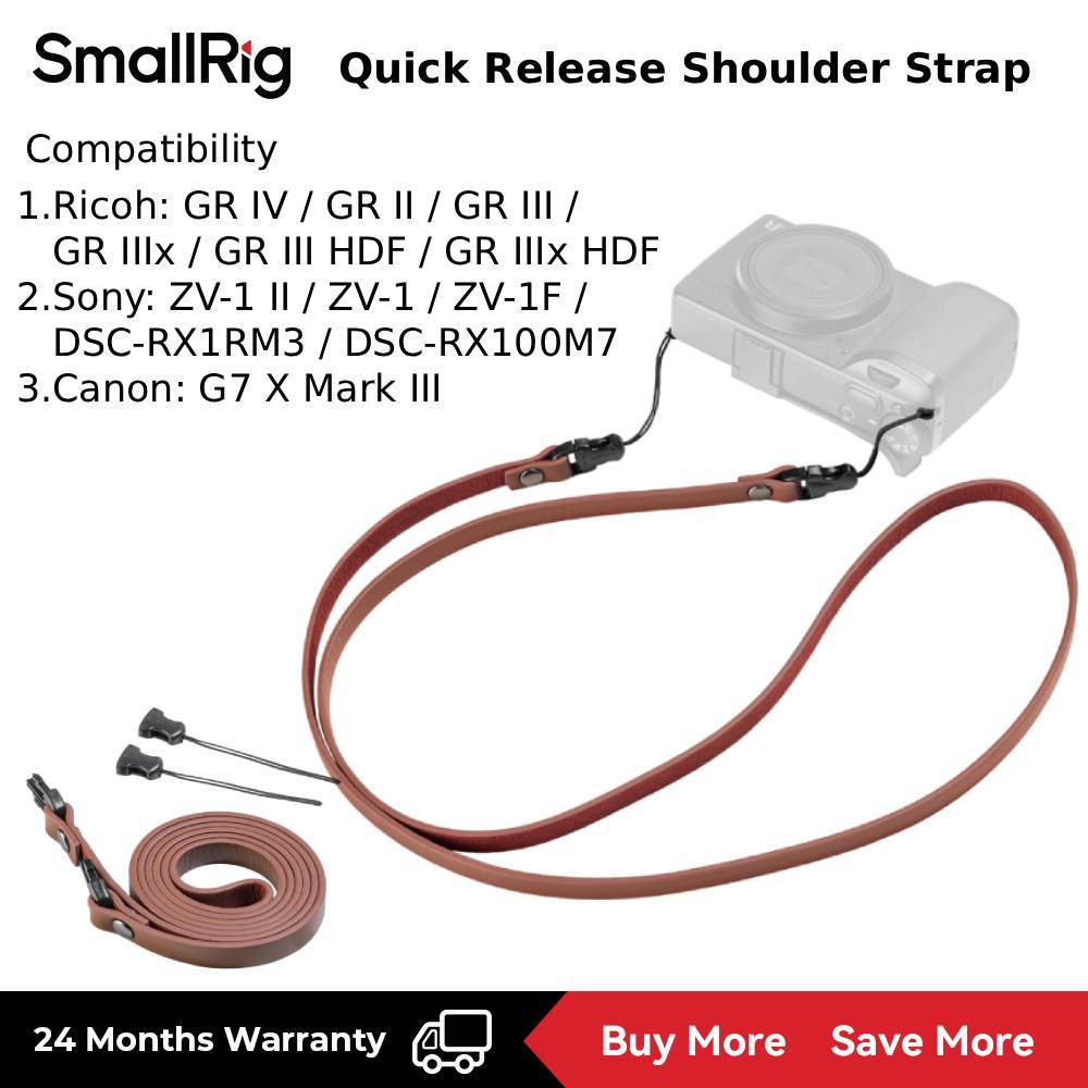 SmallRig cho Ricoh GR IV / GR II / GR III / GR IIIx / GR III HDF / GR IIIx HDF Dây đeo vai tháo nhan
