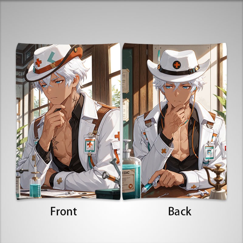 Dakimakura Anime Gối Ifa Nửa Thân Hoạt Hình Vỏ Gối Hai Mặt In Quà Tặng