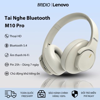  Bridio M10Pro Tai Nghe Bluetooth Không Dây Hỗ Trợ ANC Giảm Tiếng Ồn Hỗ Trợ Gọi Điện Thoại Bluetooth 5.4 