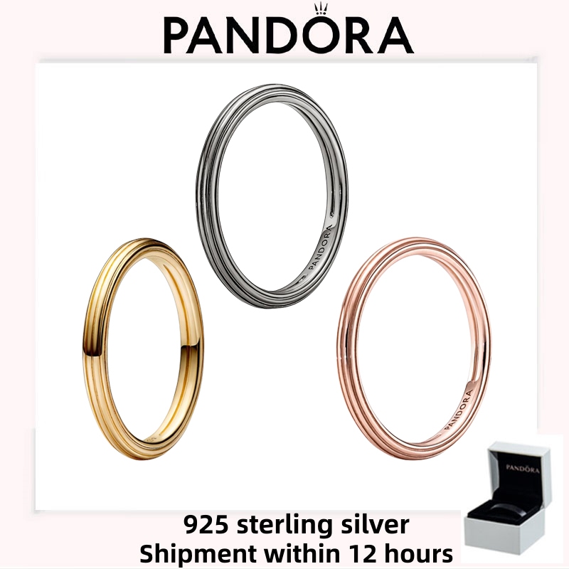 Nhẫn Pandora bạc S925 chính hãng ghép đôi Pandora ME Ring