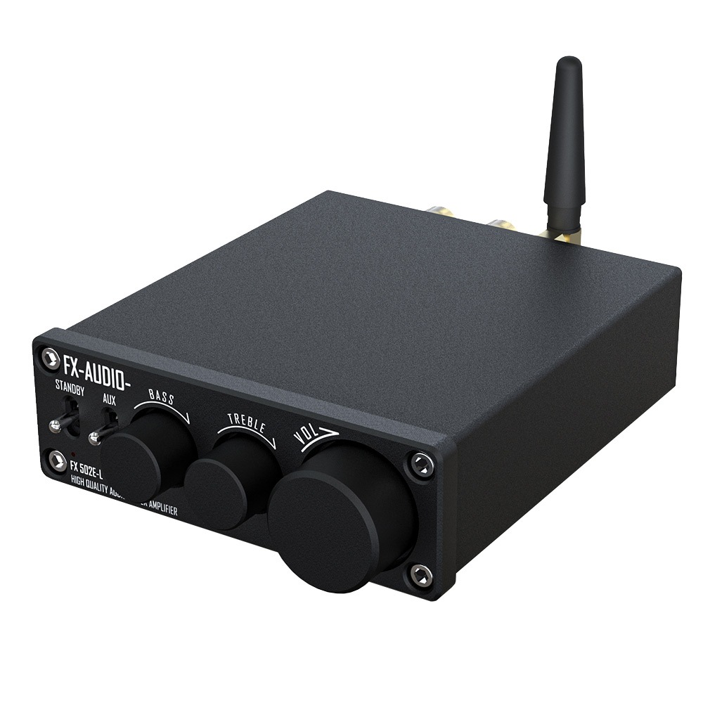 Bộ khuếch đại công suất kỹ thuật số FX-AUDIO 502E-L Bluetooth 5.0 HIFI sốt công suất cao 75W * 2 bộ 