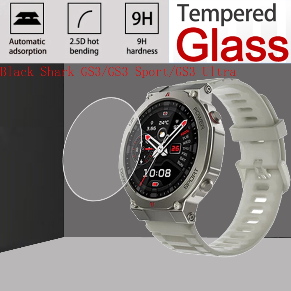 ❈ Black Shark GS3 Ultra Smart Watch Case filmTempered Glass cho Black Shark GS3 Ultra Smart Watch Bả