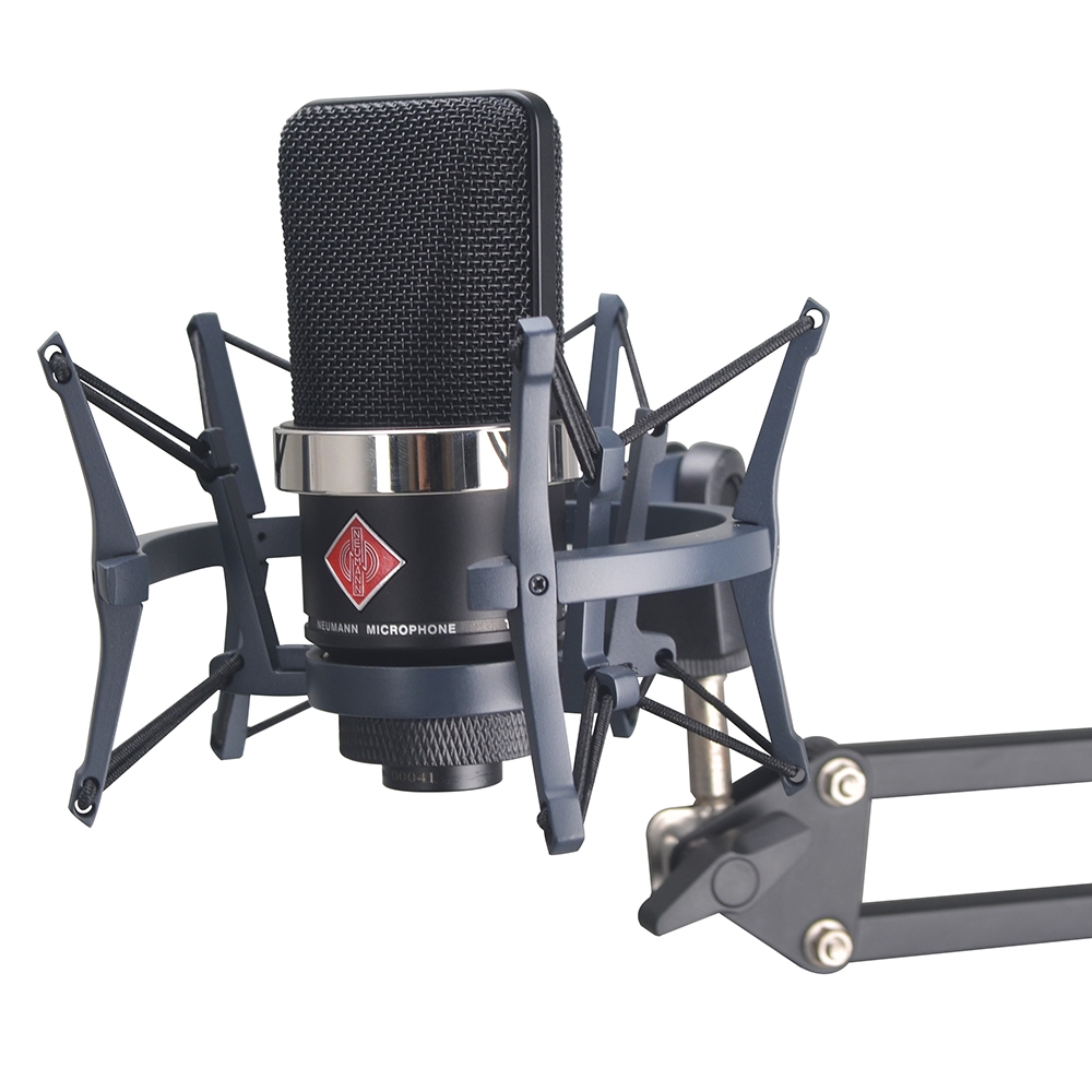 Micrô ngưng tụ màng lớn Neumann TLM 102 bk để ghi âm phòng thu và phát trực tiếp