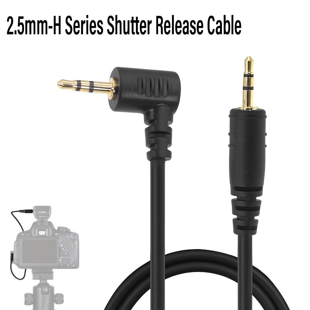 Cáp điều khiển từ xa nhả màn trập 2,5mm-H / 3,5mm-H cho Hasselblad H2F, H3DII-50, H3D, H4D, H5D-40, 