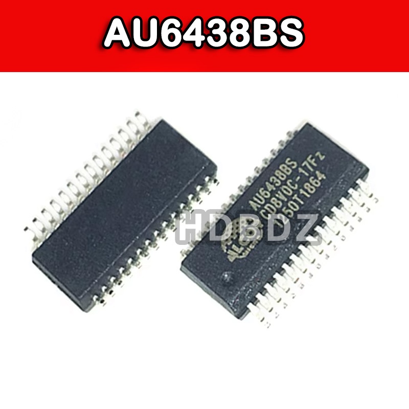 2~5PCS AU6438BS  SSOP28 Thẻ Đọc Chip IC SMD