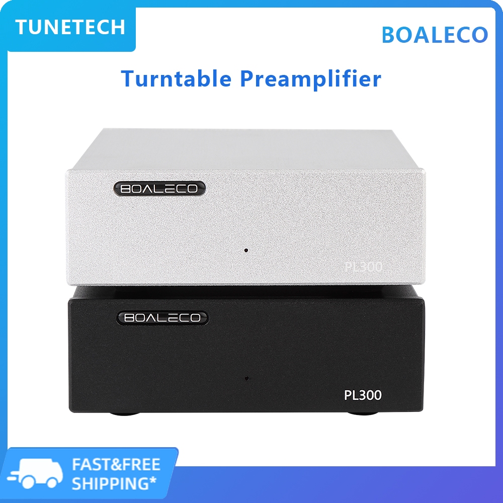 BOALECO PL300 HIFI Grade Phono Preamp MM Phono Stage Bộ tiền khuếch đại bàn xoay có độ công bằng cao