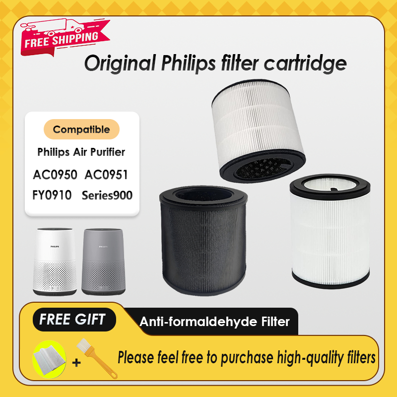 Thay thế Tương thích với Bộ lọc Philips AC0950 AC0951 FY0910 Dòng bảo vệ HEPA & Carbon Nano chính hã