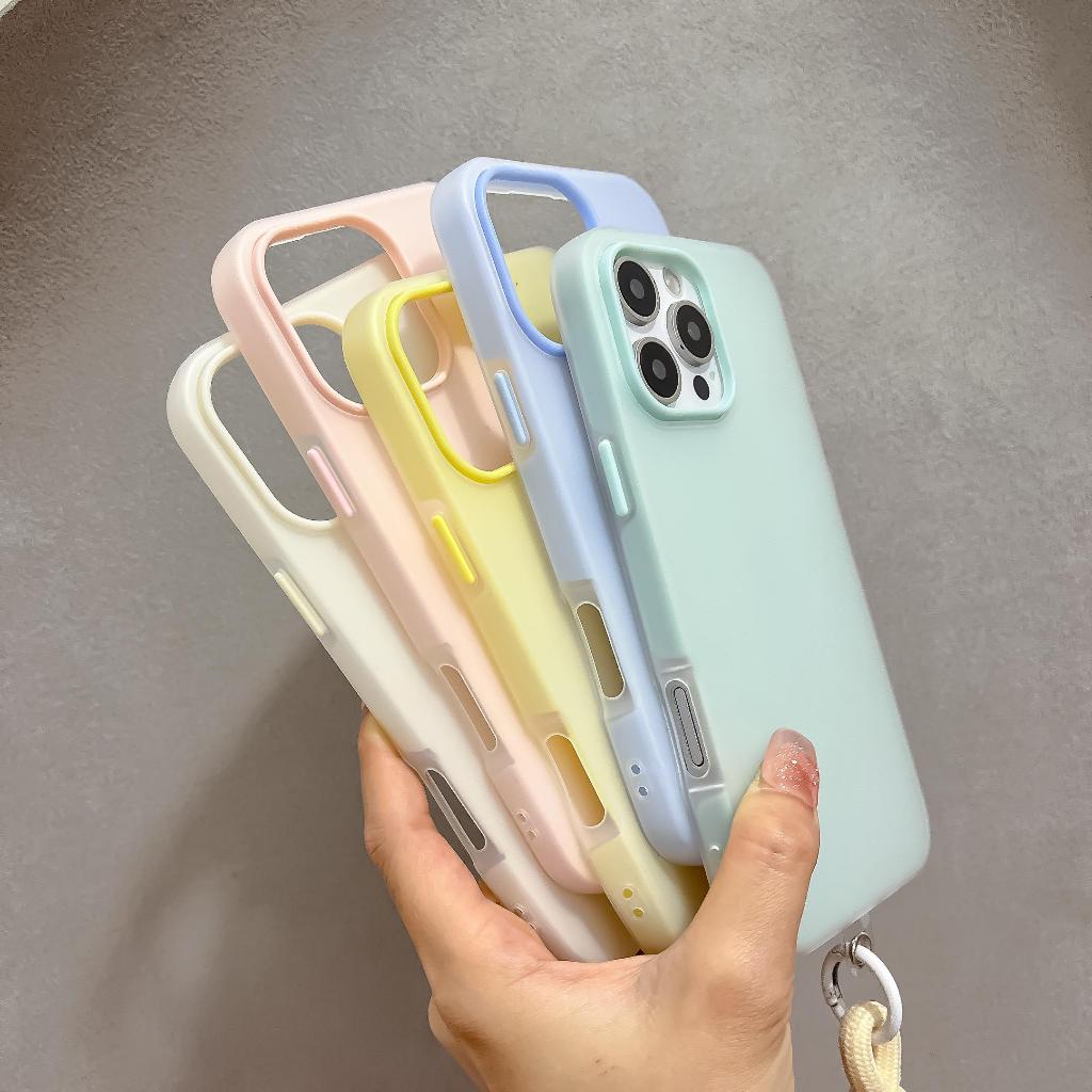 Ốp điện thoại silicon trong suốt 2 trong 1 cho iphone 17 pro max iPhone17pro iPhone17 iPhone17Air vỏ