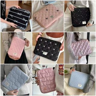 Túi đựng laptop chống sốc thêu họa tiết xinh xắn kích thước 10 / 13 / 15-inch