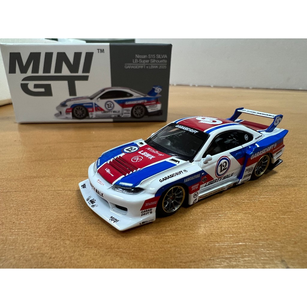 MINIGT 1: 64 Nissan LB Kit S15 SILVIA x LBWK 1022 Mẫu xe hợp kim