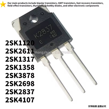1-5 CÁI MỚI 2SK1120 K1120 2SK1317 K1317 2SK1358 K1358 2SK2611 K2611 2SK2698 K2698 2SK2837 K2837 2SK3