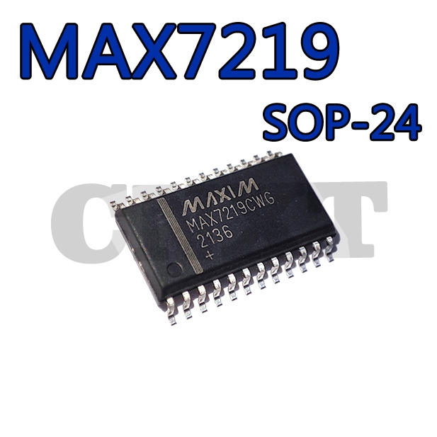 5 ~ 10 CÁI MAX7219 MAX7219CWG MAX7219EWG SOP24 IC hiển thị