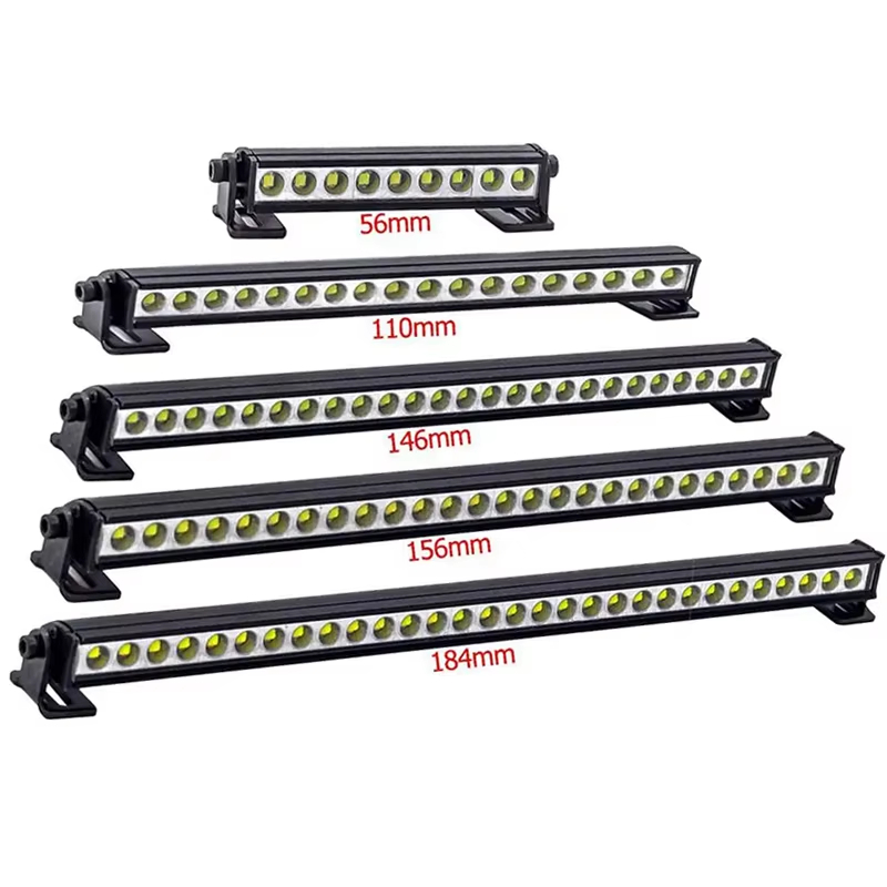 Thanh đèn LED nóc xe RC 1 / 10 cho Axial Capra, SCX10, TRX-4 TRX6, D90 - Nâng cấp chiếu sáng bánh xí