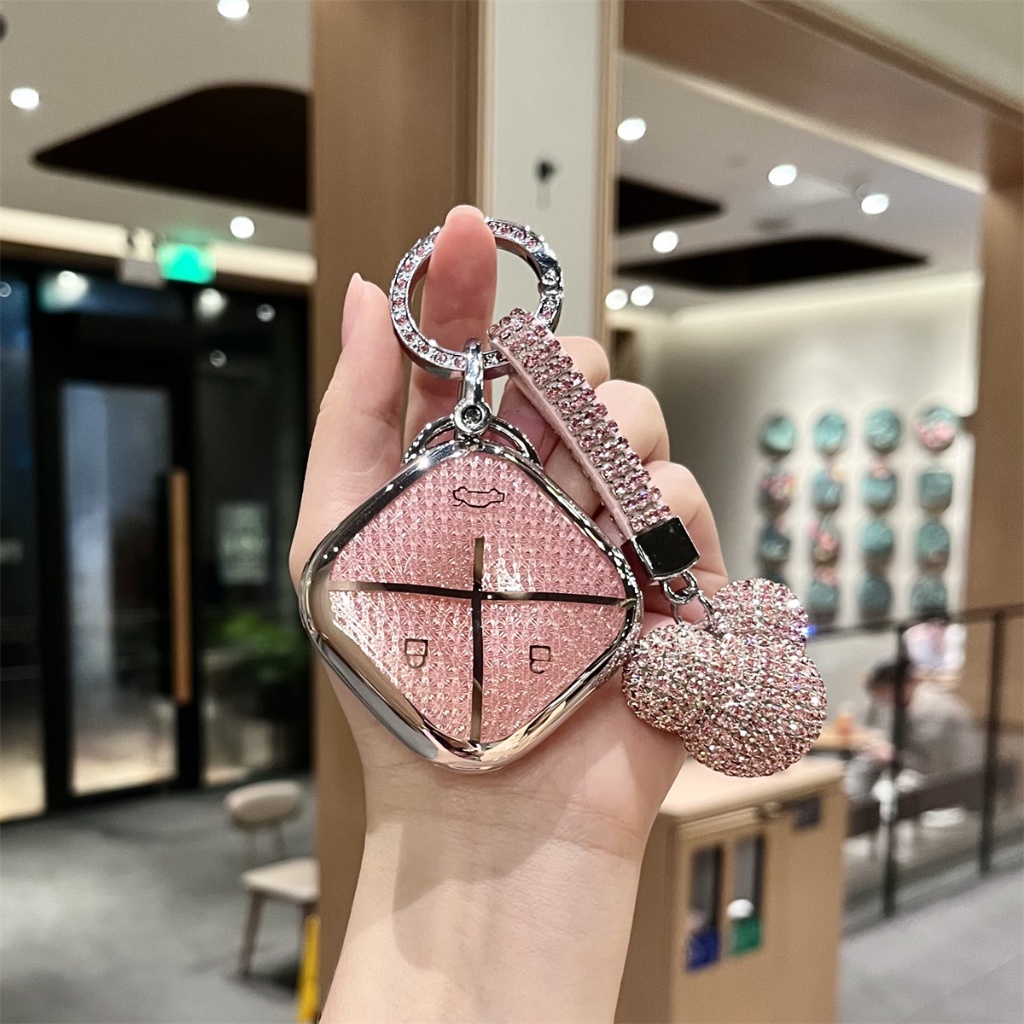 Vỏ chìa khóa Wuling Cloud Ev Binguo / Air EV 2024 / 2025 Wuling Keyless Remote Key Cover Chất liệu k