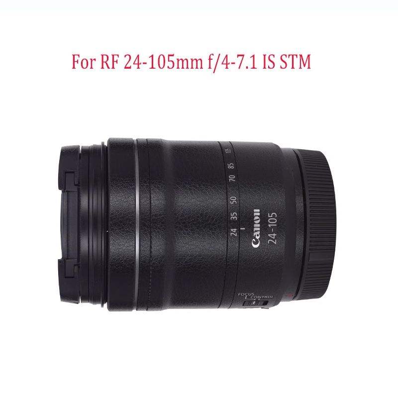Dành Cho Canon RF 24-105mm F4-7.1 IS STM Ống Kính Miếng Dán Bảo Vệ Da Decal Phim Chống Trầy Xước Bảo